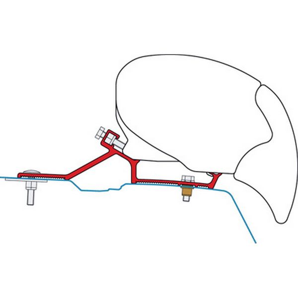 Fiamma Kit for Renault Master 2010 (98655-881)