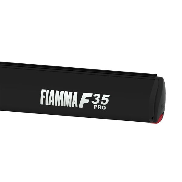 Fiamma F35 230 Awning Deep Black - Royal Grey Fabric (09001A01R)