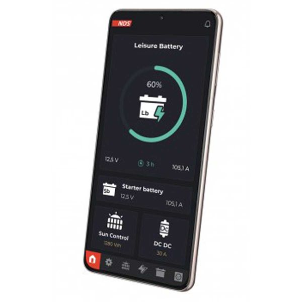 NDS Touch Display For Sun Control MPPT With N-BUS