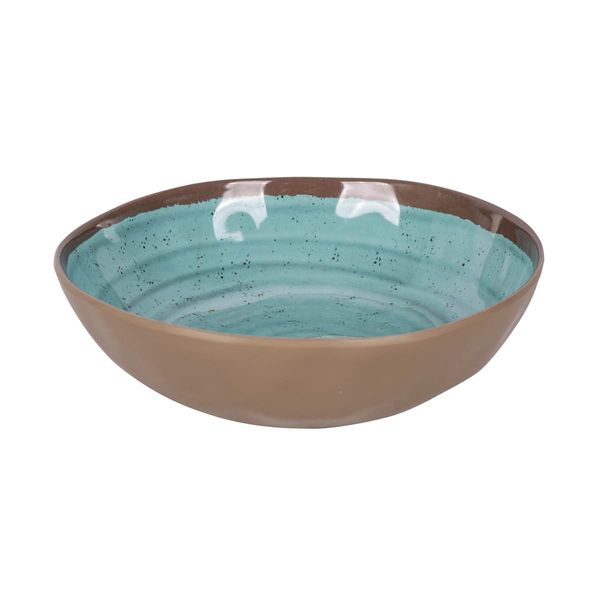 Bo-Camp Tableware Halo Melamine 12 Pieces Aqua