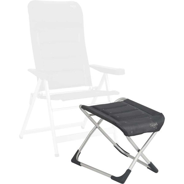 Crespo Footrest AL/231-DL-40 Deluxe in Dark Grey
