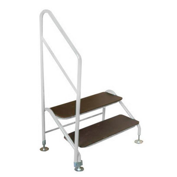 AG Free-Standing 2 Tread Step White