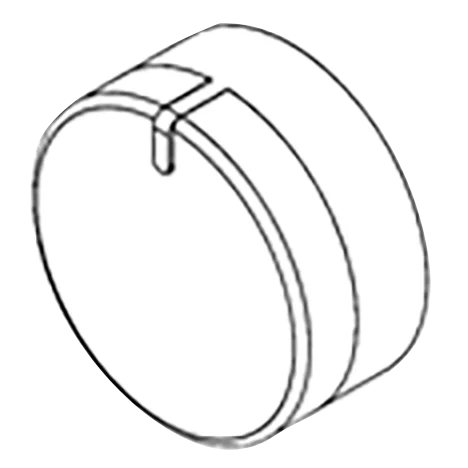 Thetford Chrome Capped Knob 6 pack