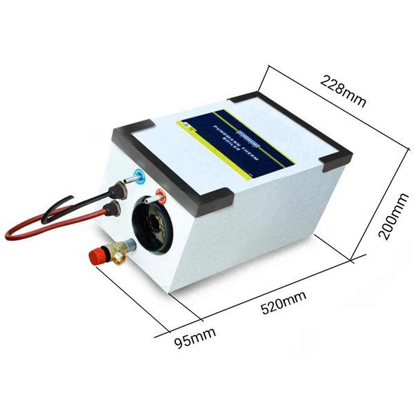 Pundmann Water Heater 10L Air Combi 230V 500W and 12V 200W (WH76275)