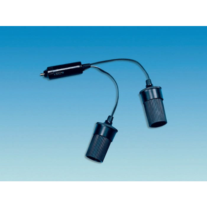 Caravan Electrical Equipments|Battery Charging equipment Caravan Plumbing|Bathroom Cabinets 12V Plug Adaptor 2 X 12V Sockets