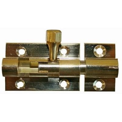 Door Hinges & Bolts Furniture & Fittings Brass bolt 2in necked