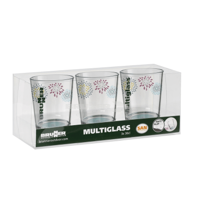 Drinkware Household Belfiore Glass Set (3 pc)