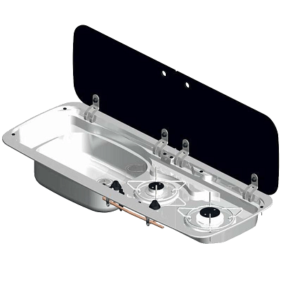 Gas Hobs & Extractors Gas SMEV 9222 Combi unit LH SINK 9103301542