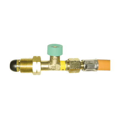 High Pressure Gas Hoses/Pigtails Gas HP hose HRP, 450 mm, G.10 SE Pol