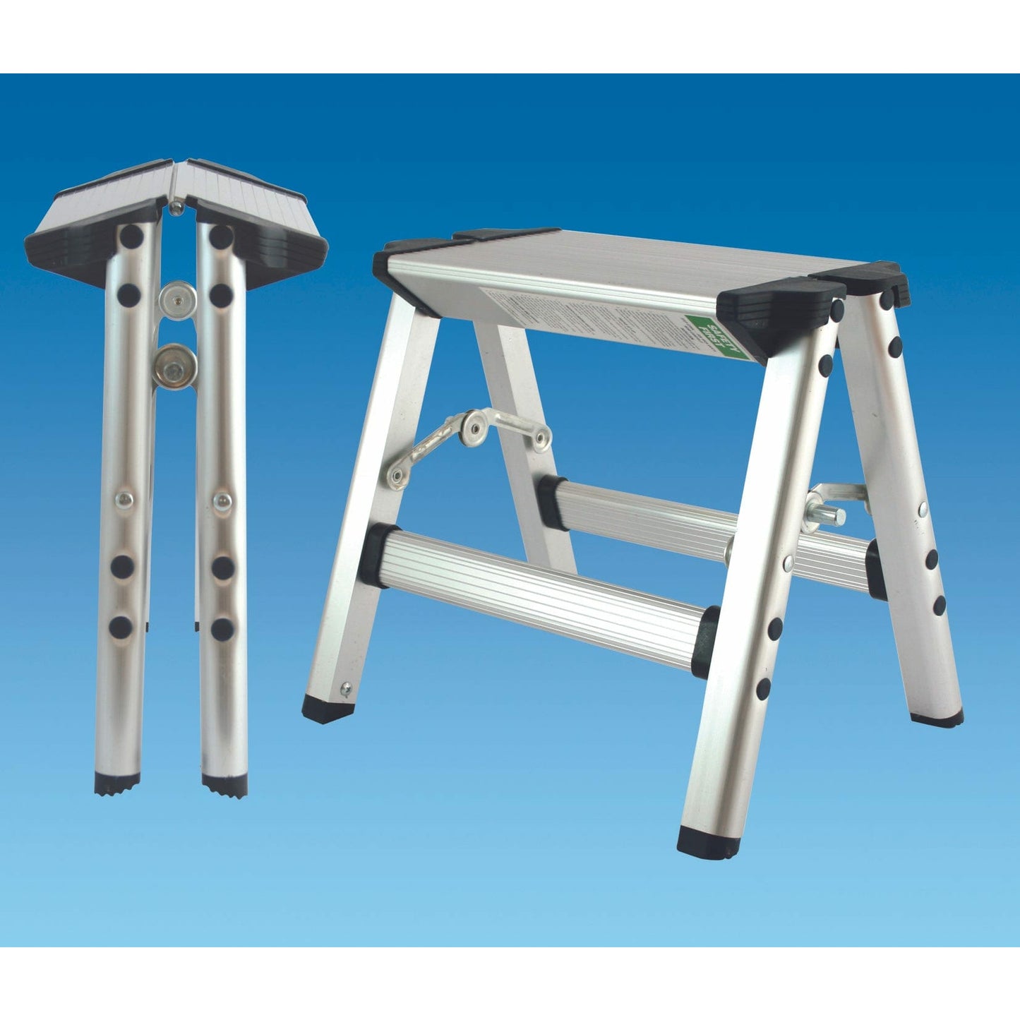 Just Caravan Parts steps Single Folding Step – Aluminium