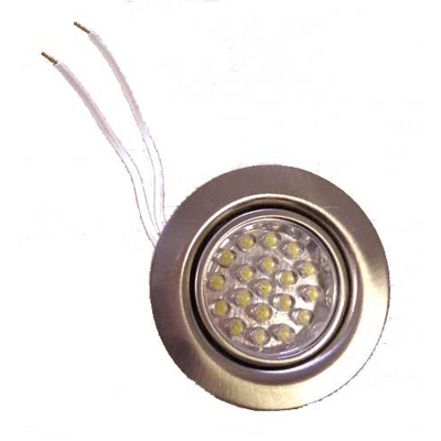 Lights NEW Electrical Fawo LED spot, fixed, chrome