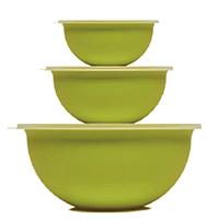 Omada Tableware Caravan Accessories Melamine Sanaliving 3pc Bowl Set (yellow)