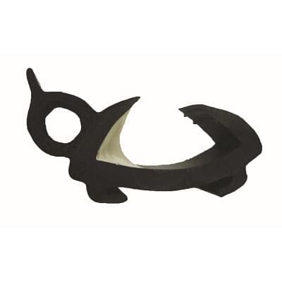 Polyplastic Catches, Stays & Fitting Tools Windows & Rooflights 36-40mm black window rubber (5m length)
