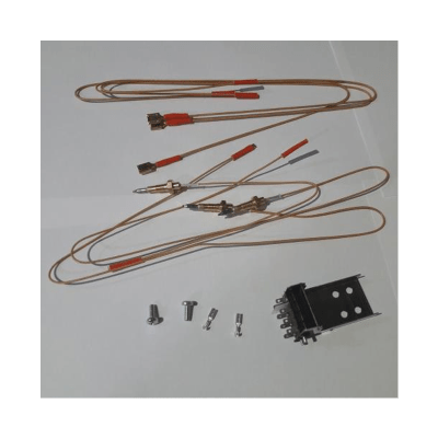 Spinflo Spares Gas Thetford Thermocouple switch kit cherry, 4 gang