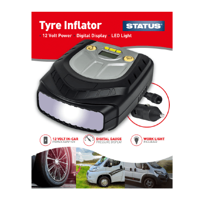 Status Household Tyre-Inflator-Digital
