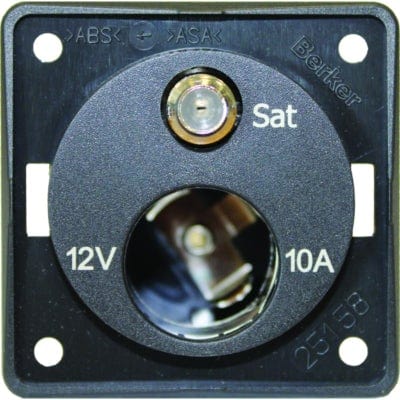 W4Electrical Electrical 12V Cigar Socket & Satellite Point