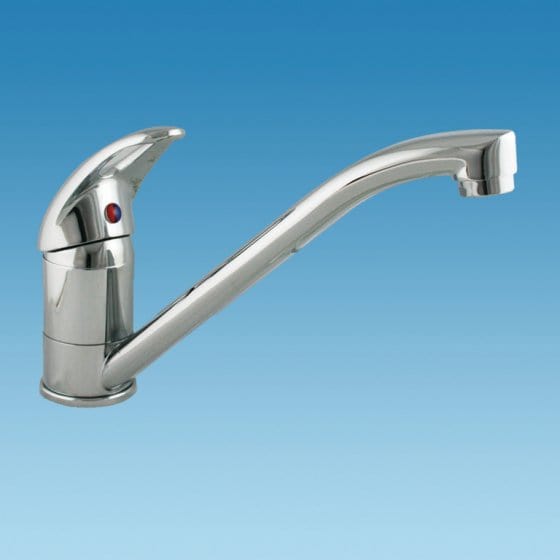 Whale Caravan Accessories Kitchen Mixer Tap Chrome Metal Single Lever
