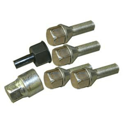 Wheels, Rims & Wheel Bolts Vehicle Accessories M16 Locking Wheel Bolts for 16" Alloys