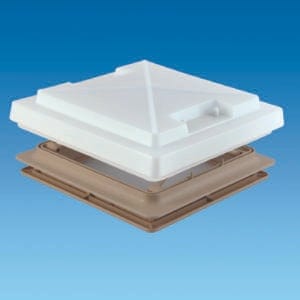 Windows & Accessories MPK Rooflights & Spares 400 x 400 Rooflight c/w Flynet – Beige