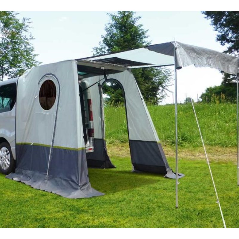 Tailgate awnings for campervans