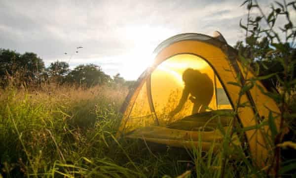 Just camp in my garden: new websites offer private pitches
