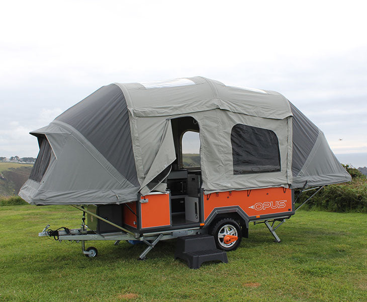 If sleeping in a tent is too basic for you, a trailer tent could be the answer to your touring problems.