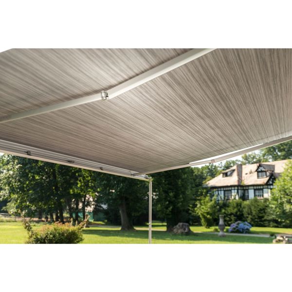 Fiamma F45L 450 Awning Polar White - Royal Grey Fabric (06530-01R)