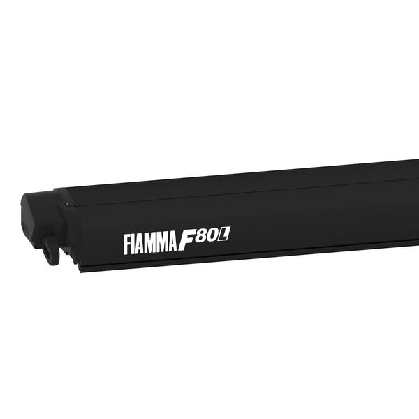 Fiamma F80L 550 Awning Deep Black - Royal Grey Fabric (07841L01R)