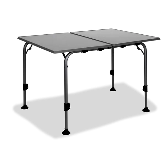 Westfield Black Aircolite Twin 120 x 80cm Table