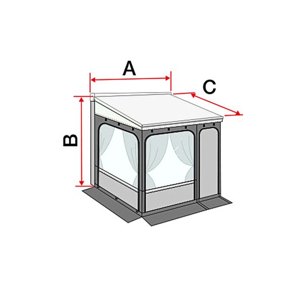 Fiamma Privacy Room Van 260 F45 (08366-01-)