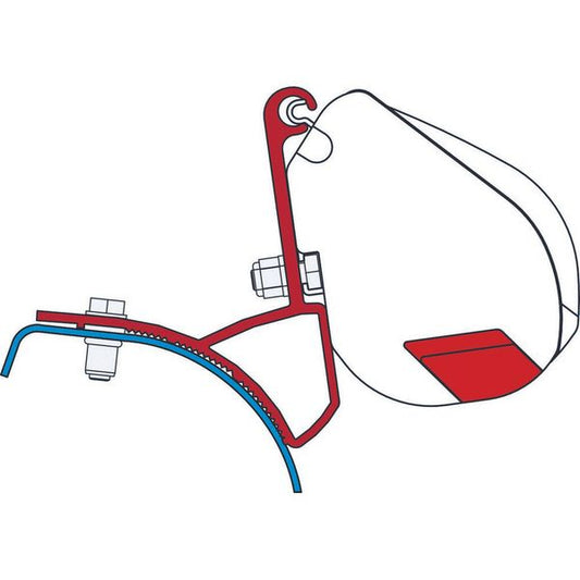 Fiamma Adapter Bracket Kit for Renault Trafic Opel Vivaro (98655-893)