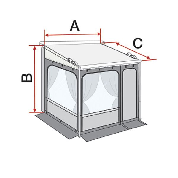 Fiamma CaravanStore Zip Privacy 310 XL / EVO Zip 320 (08363-02-)