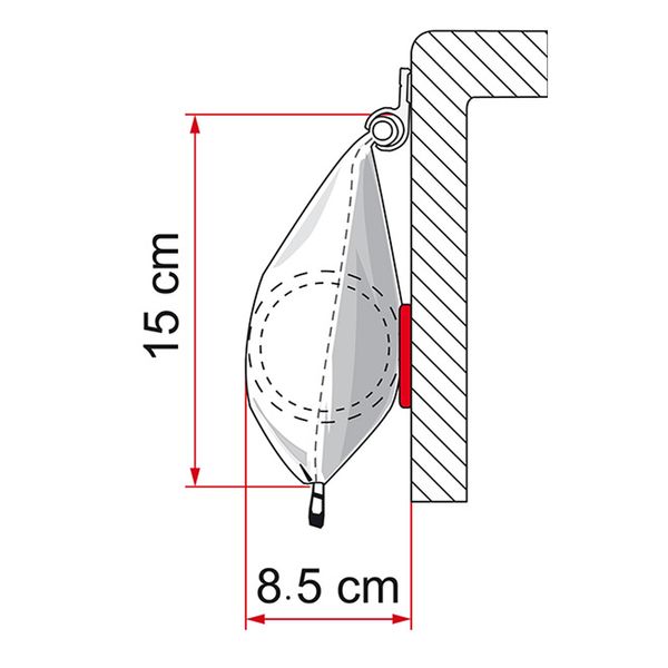 Fiamma CaravanStore Zip Privacy 310 XL / EVO Zip 320 (08363-02-)
