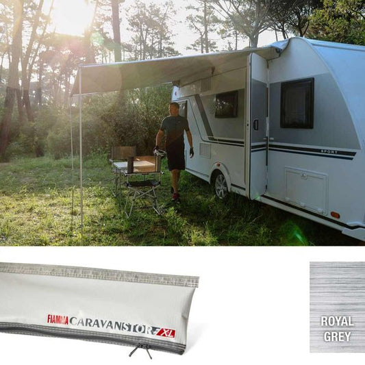 Fiamma Grey CaravanStore EVO 370 Royal Grey Fabric (08830D01R)