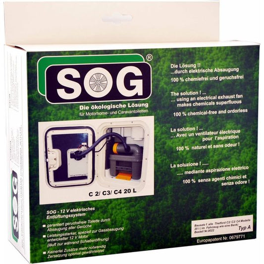 SOG Kit 3000A for CT3000/CT4000 Through Door White Housing