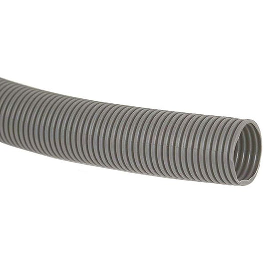 23mm Grey Convoluted Waste Hose 1m