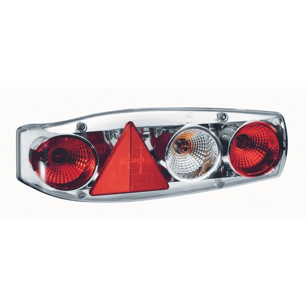 Hella Caraluna II Chrome Left Hand Caravan Cluster Lamp with Fog Light