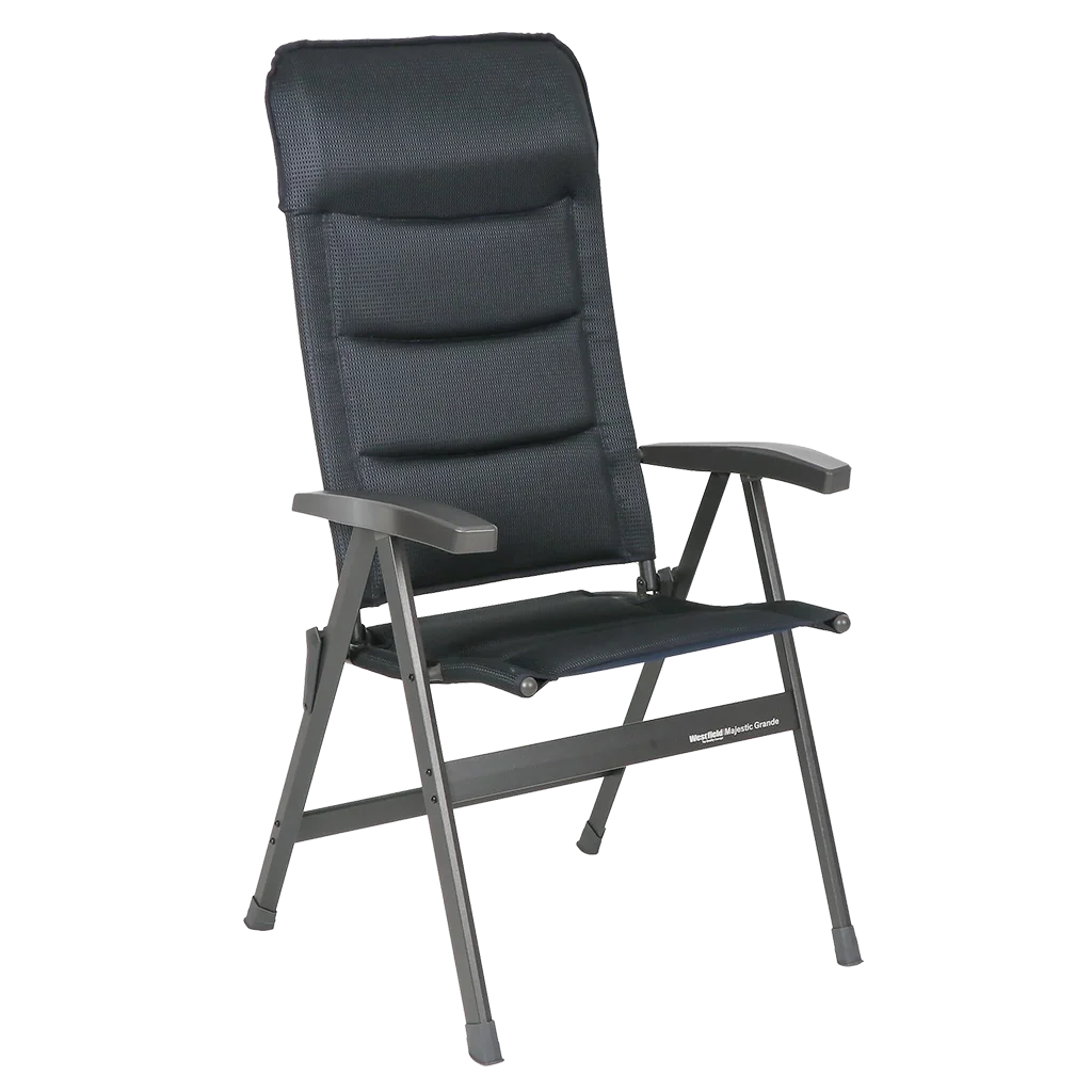 Westfield Majestic Grande folding chair – Dark Smoke