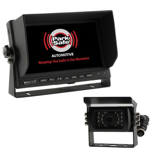 PS Reversing Camera Kit 7" Monitor Black Camera
