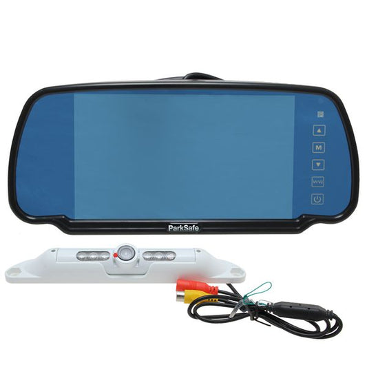 Reversing Camera System with 7" TouchScreen & Remote Control (White)