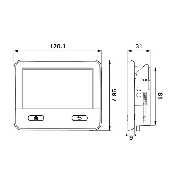 Truma iNet X Panel Central Control Unit for Appliances