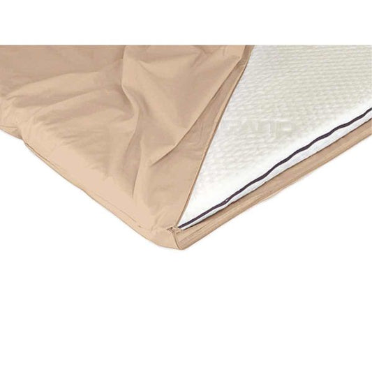 Zipped Sheet for Duvalay VW Campervan Compact Travel Topper - Cappuccino