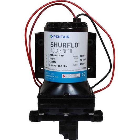 Shurflo Aqua King 2 Fresh Water Pump 12V 11.4 LPM 30PSI