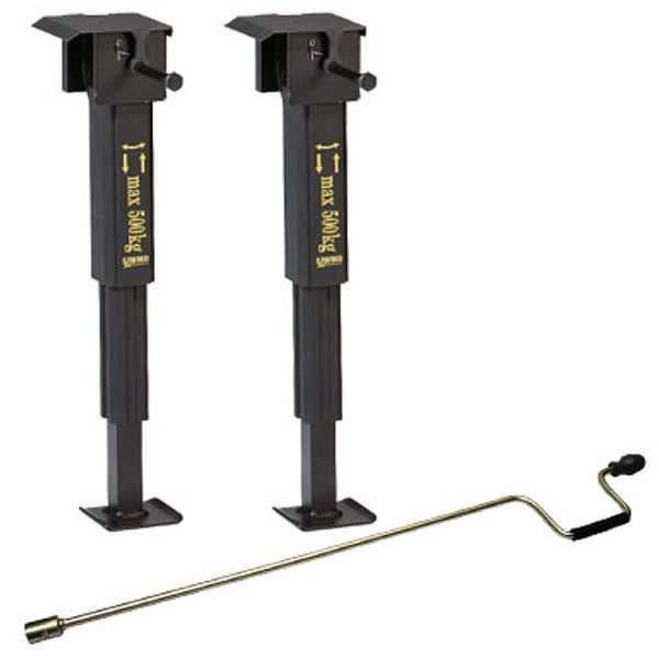 AL-KO Arex Light Plastic Steady Legs (Double Extended / Pair)