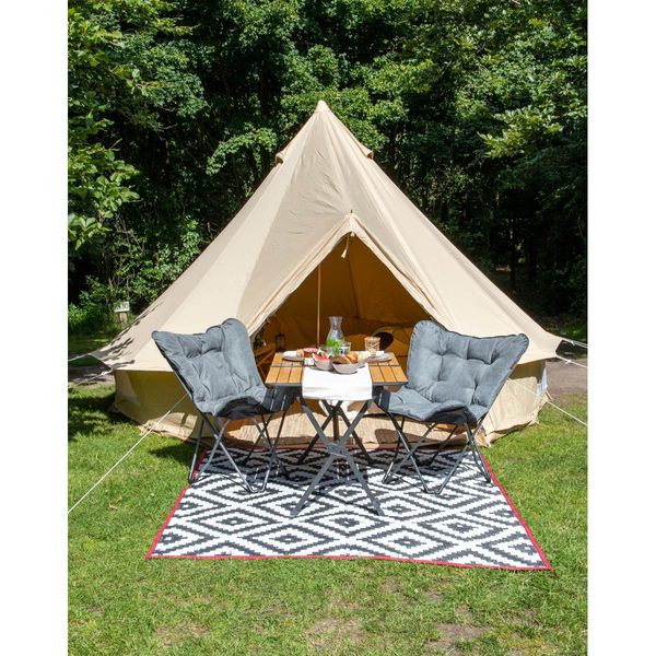 Bo-Camp Urban Collection Butterfly Chair Grainger M Grey