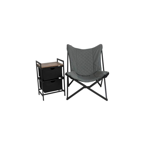 Bo-Camp Industrial Collection Relax Chair Molfat Green