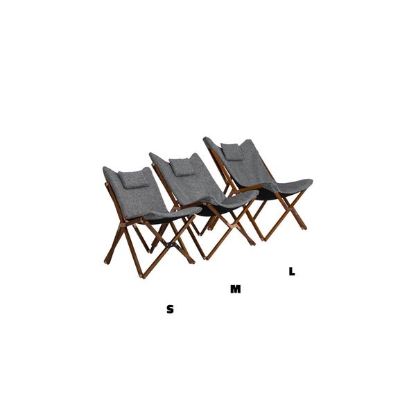 Bo-Camp Urban Collection Relax Chair Wembley L Grey