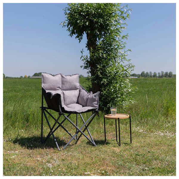 Bo-Camp UO Folding Chair Montpellier - Grey
