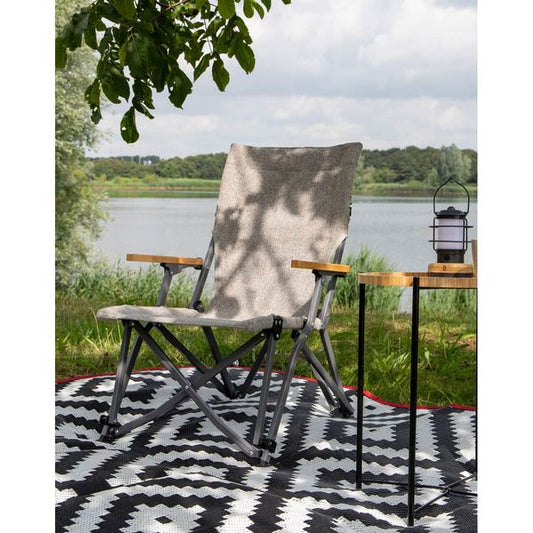 Bo-Camp Urban Collection Folding Chair Chelsea Grey