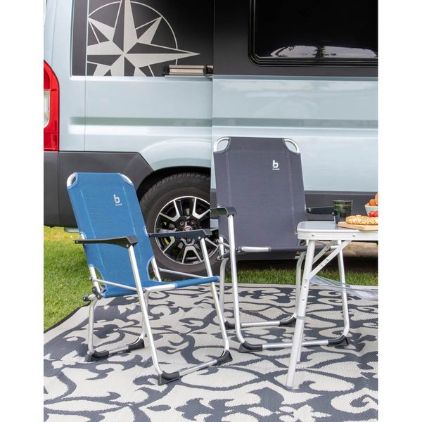 Bo-Camp Child's Chair Copa Rio Aluminium Ocean